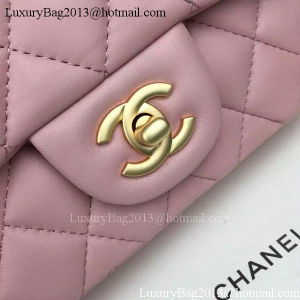 Chanel Classic Flap Bag Original Sheepskin Leather A5171 Pink