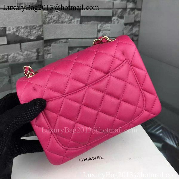 Chanel Classic Flap Bag Original Sheepskin Leather A5171 Rose