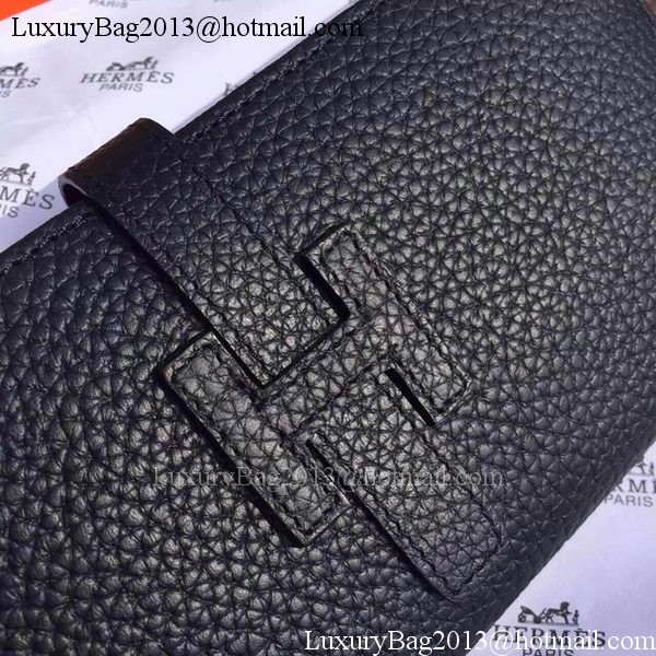 Hermes Grainy Leather Bifold Wallet H8000