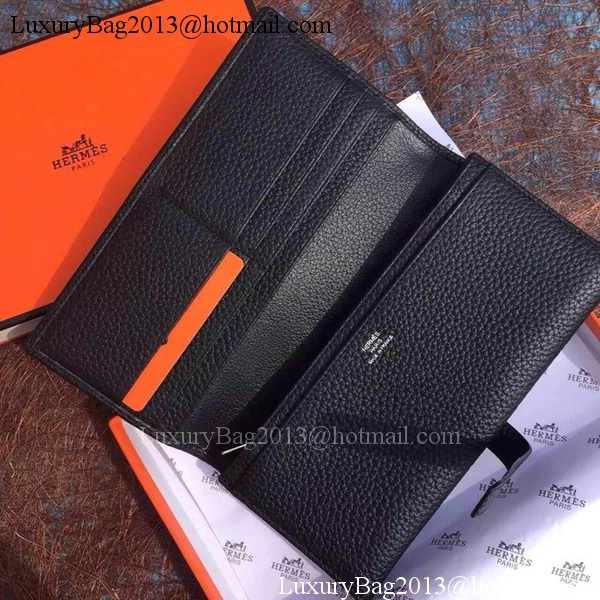 Hermes Grainy Leather Bifold Wallet H8000