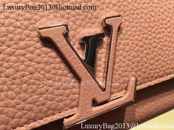 Louis Vuitton Litchi Leather LOUISE WALLET M60766 Pink