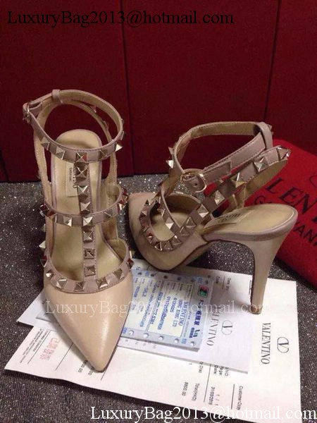 Valentino Leather Pump VT657 Apricot