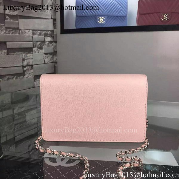 Chanel Flap Shoulder Bag Cannage Pattern A5373 Pink