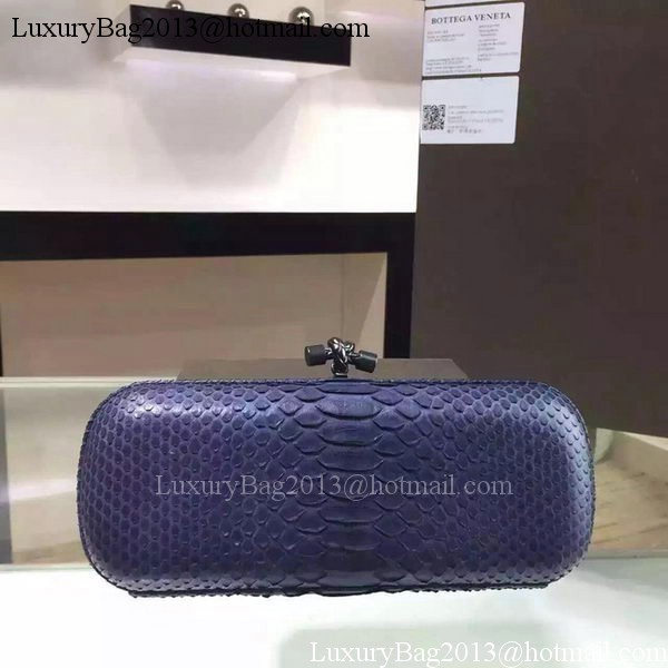 Bottega Veneta Snake Leather Knot Clutch 8651K