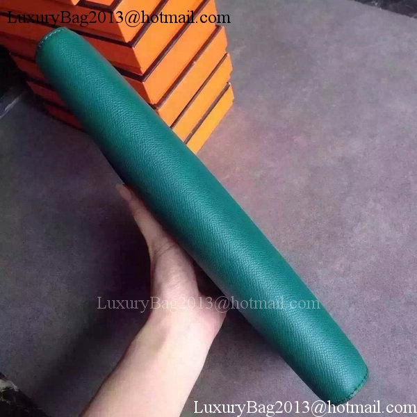 Hermes Kelly 31cm Clutch Epsom Leather KL31 Deep Green