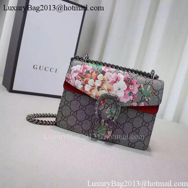 Gucci Dionysus Blooms mini Shoulder Bag 421970 Red