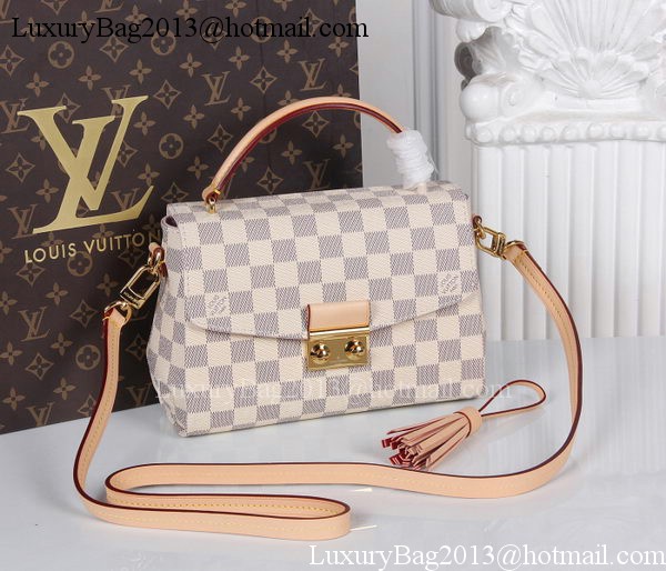 Louis Vuitton Damier Azur Canvas CROISETTE Bag N41581