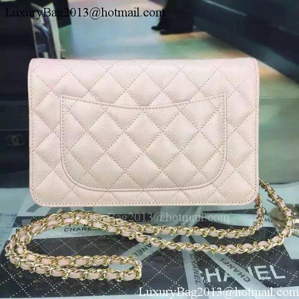 Chanel mini Flap Bag Pink Cannage Pattern A8373 Gold