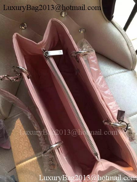 Chanel Shopper Bag Original Calfskin Leather A95021 Pink