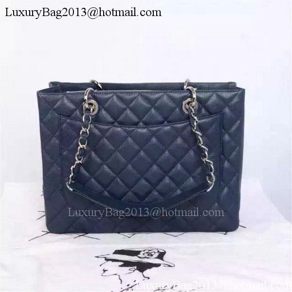 Chanel Shopper Bag Original Calfskin Leather A95021 Royal
