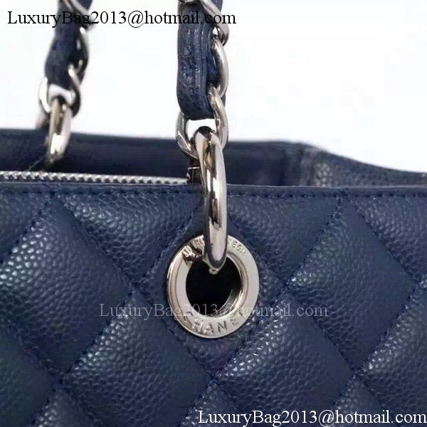 Chanel Shopper Bag Original Calfskin Leather A95021 Royal