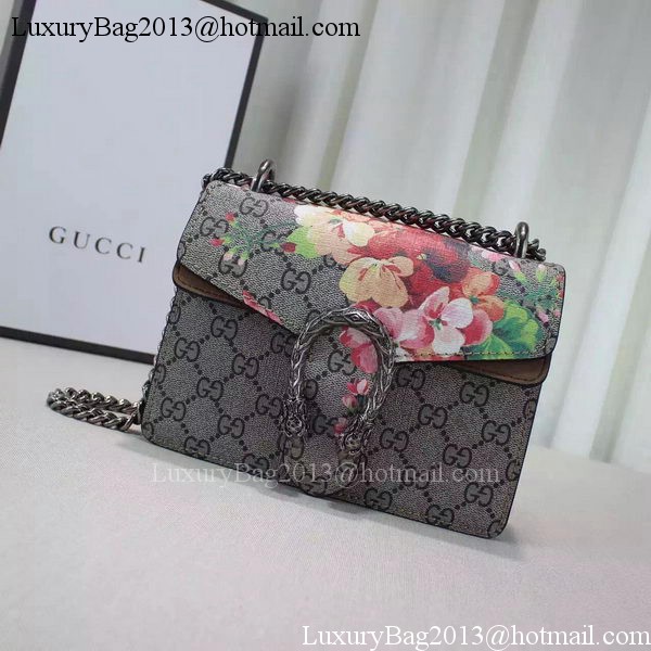 Gucci Dionysus Blooms mini Shoulder Bag 421970 Brown