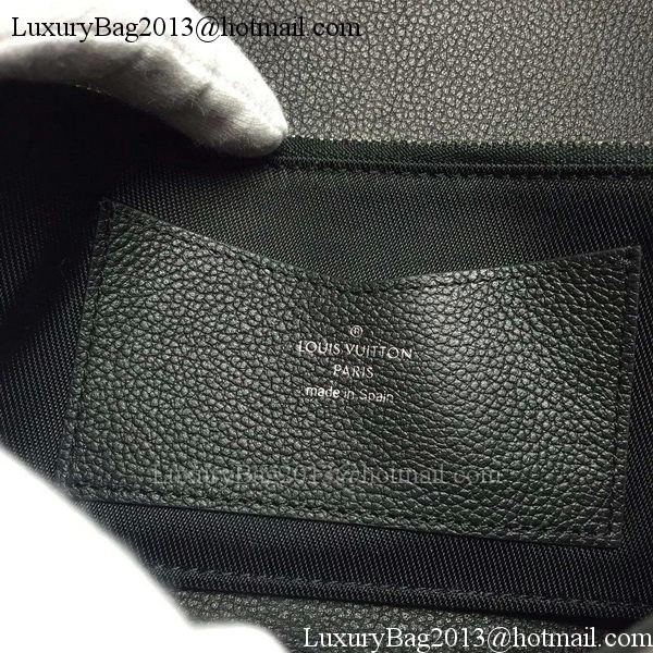 Louis Vuitton LOCKME II Wallet M62350 Black