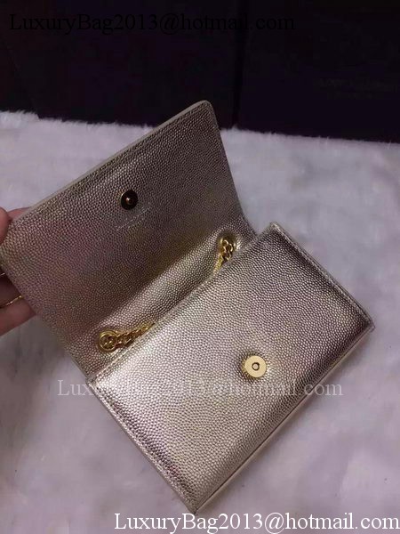 Yves Saint Laurent Cross-body Shoulder Bag Y9013 Gold