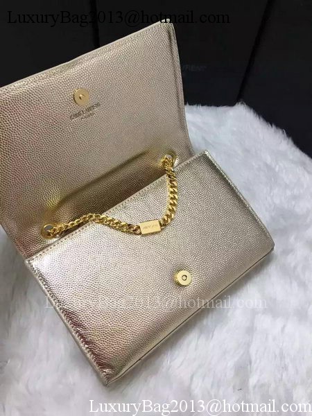 Yves Saint Laurent Cross-body Shoulder Bag Y9014 Gold