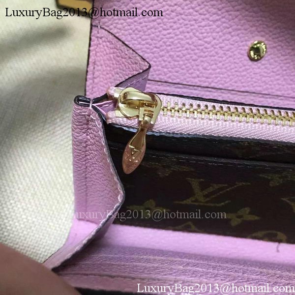 Louis Vuitton Monogram Canvas PALLAS WALLET M58413 Pink