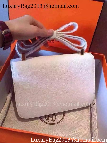 Hermes Constance Bag Calfskin Leather H9999 White