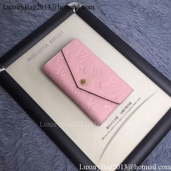 Louis Vuitton Monogram Empreinte COMPACT CURIEUSE WALLET M60568 Pink