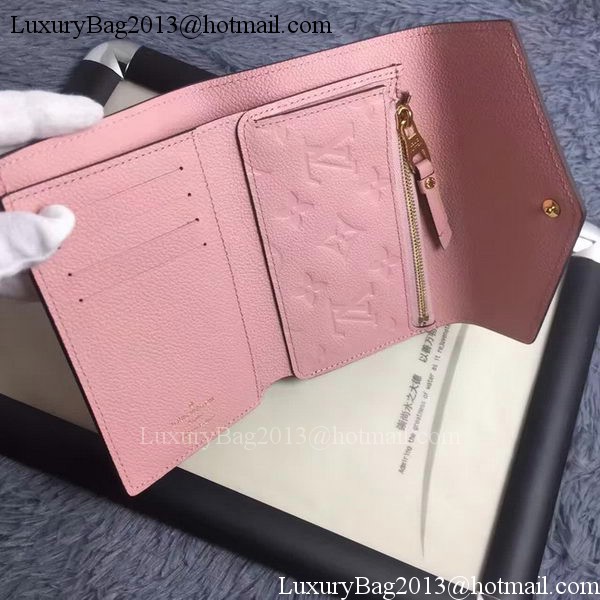 Louis Vuitton Monogram Empreinte COMPACT CURIEUSE WALLET M60568 Pink