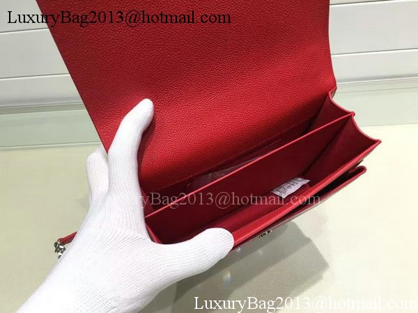 Yves Saint Laurent Cross-body Shoulder Bag Y13927 Red