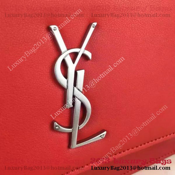 Yves Saint Laurent Cross-body Shoulder Bag Y8816 Red