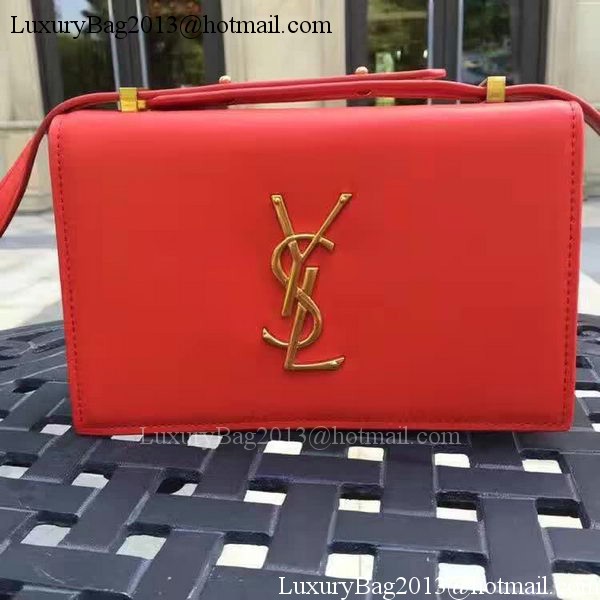 Yves Saint Laurent Cross-body Shoulder Bag Y26605 Red