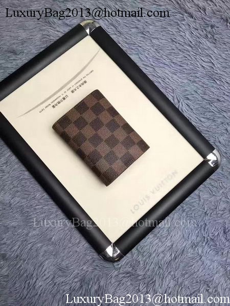 Louis Vuitton Damier Ebene Canvas VICTORINE WALLET N41659