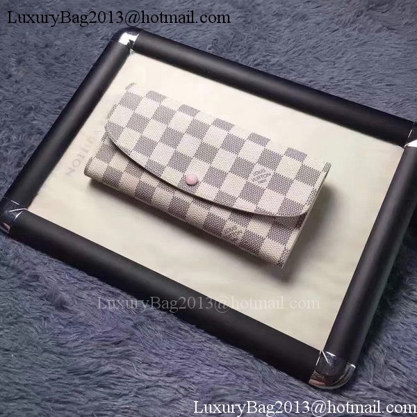 Louis Vuitton Damier Azur Canvas EMILIE WALLET N41625