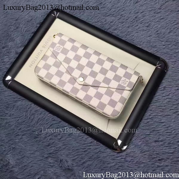 Louis Vuitton Damier Azur Canvas POCHETTE FELICIE N63106