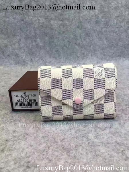 Louis Vuitton Damier Azur Canvas Victorine Wallet N62360