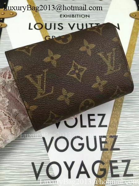 Louis Vuitton Monogram Canvas Victorine Wallet M62360 Red