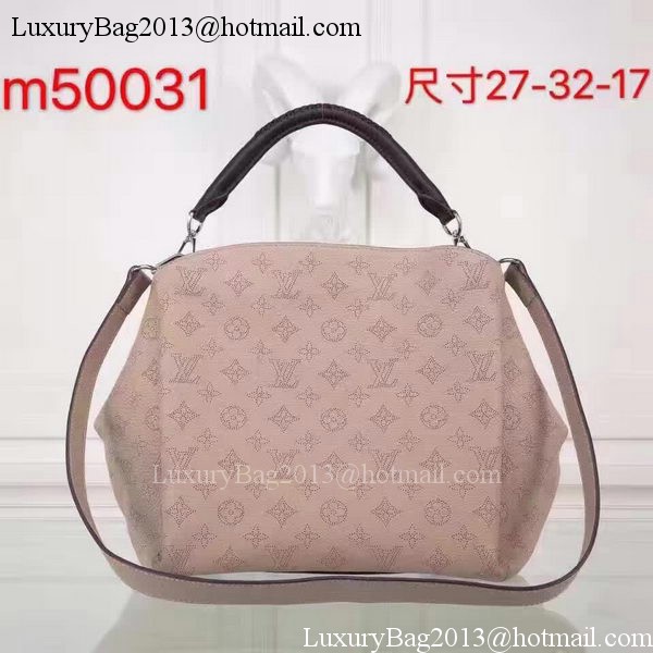 Louis Vuitton Calfskin Leather Babylone PM M50031 Apricot