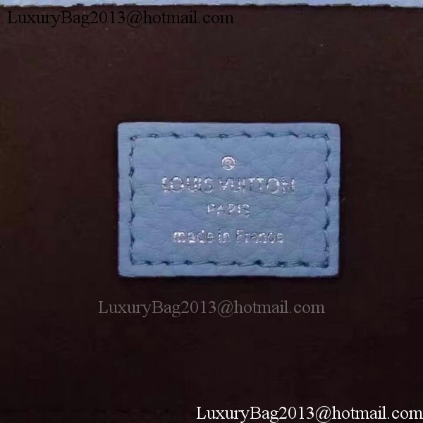 Louis Vuitton Calfskin Leather Babylone PM M50031 Blue