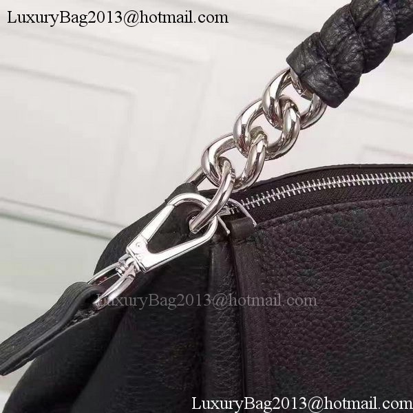 Louis Vuitton Mahina Leather BABYLONE CHAIN BB Bag M51223 Black