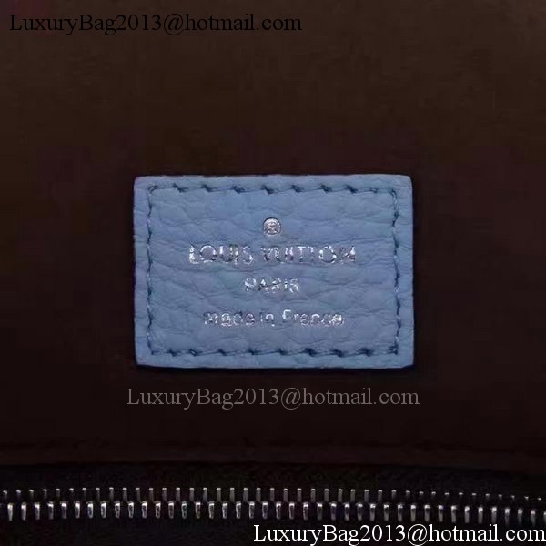 Louis Vuitton Mahina Leather BABYLONE CHAIN BB Bag M51223 Blue