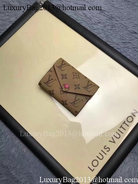 Louis Vuitton Victorine Wallet Monogram Canvas M62360 Rose