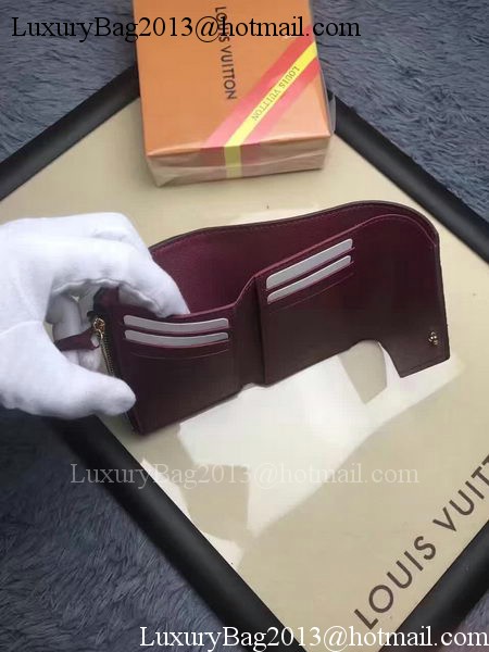 Louis Vuitton Victorine Wallet Monogram Canvas M62360 Wine