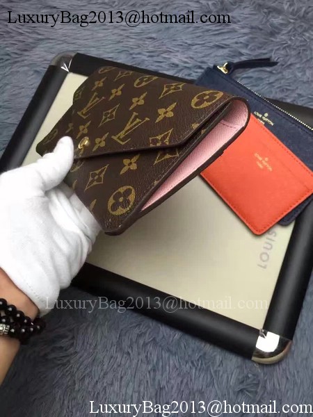 Louis Vuitton Monogram Canvas JEANNE WALLET M62155 Orange