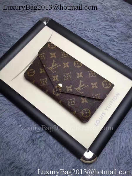 Louis Vuitton Monogram Canvas JEANNE WALLET M62155 Orange