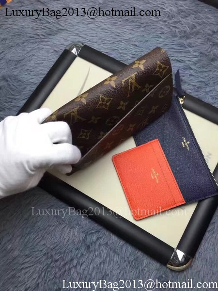 Louis Vuitton Monogram Canvas JEANNE WALLET M62155 Orange