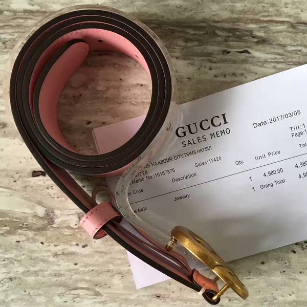 Gucci Original Calf Leather 3.5CM Belt 68884B