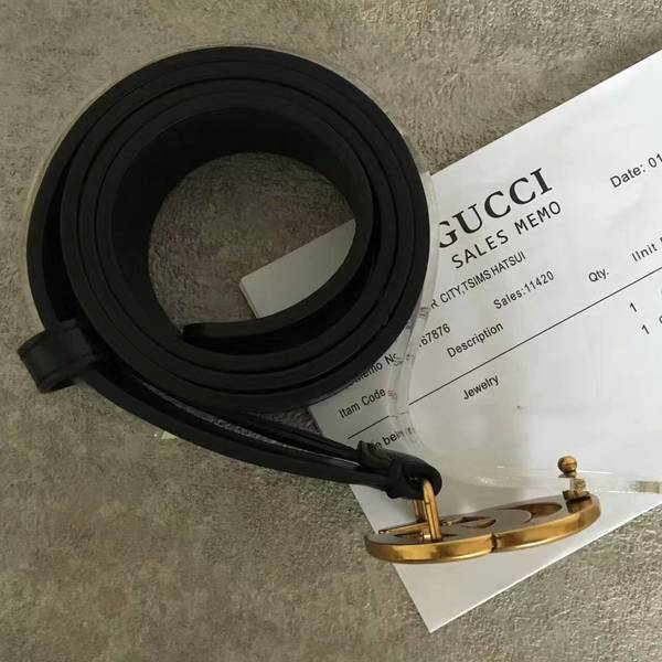 Gucci Original Calf Leather 3.5CM Belt 68884C
