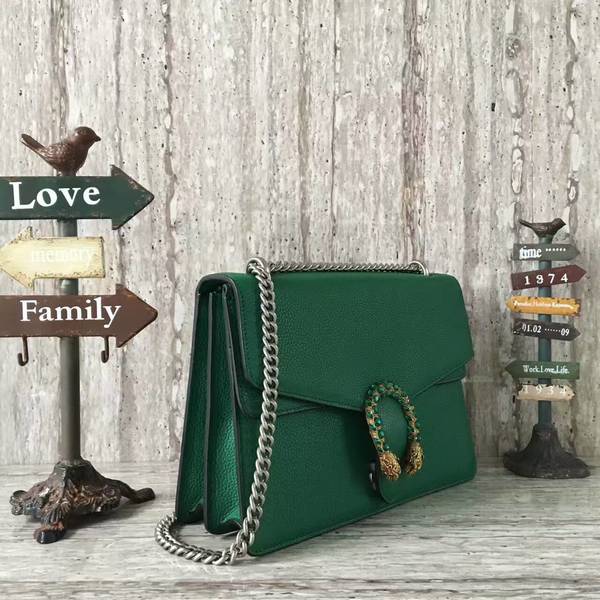 Gucci Dionysus Lichee Pattern Shoulder Bag 403348 Green