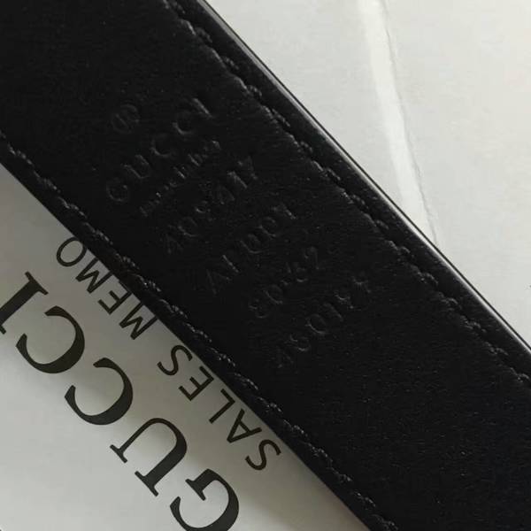 Gucci 2.5cm Original Leather Belt 17418A