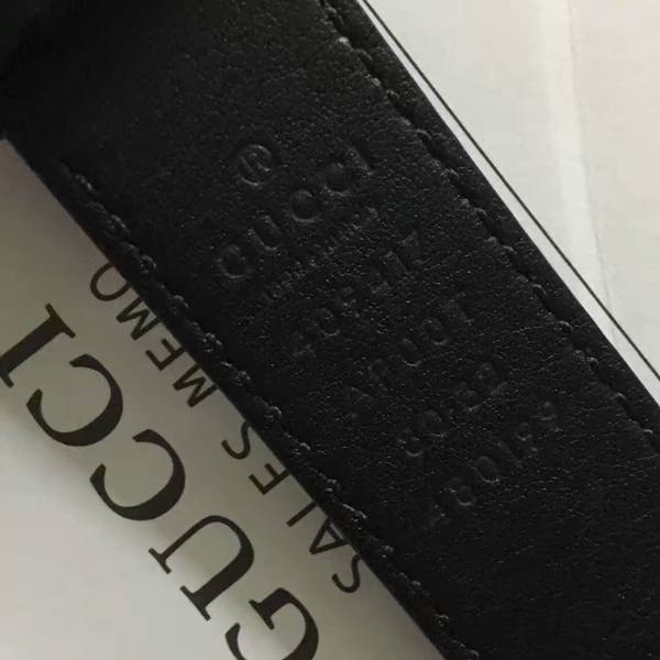 Gucci 2.5cm Original Leather Belt 17418C