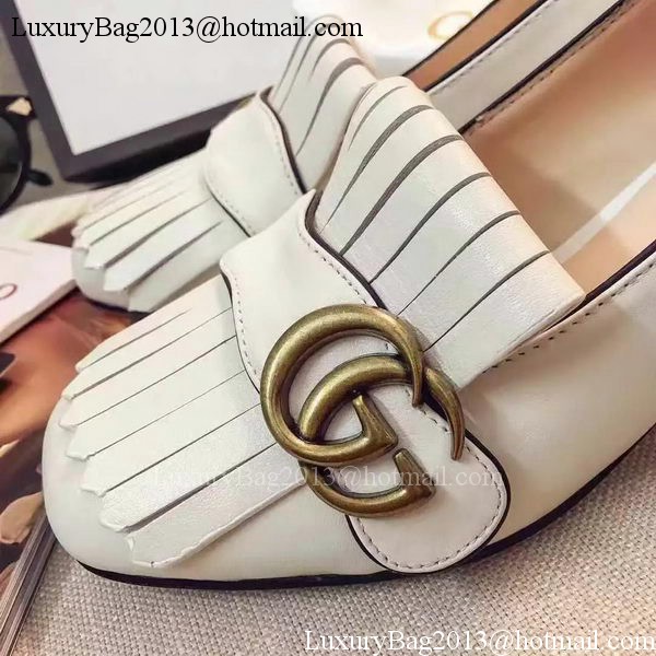 Gucci Casual Shoes Leather GG1127 White