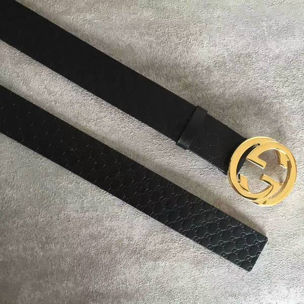 Gucci Original Calf Leather 4.0CM Belt 17419C