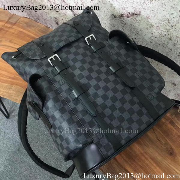 Louis Vuitton Damier Graphite Canvas CHRISTOPHER PM N41379