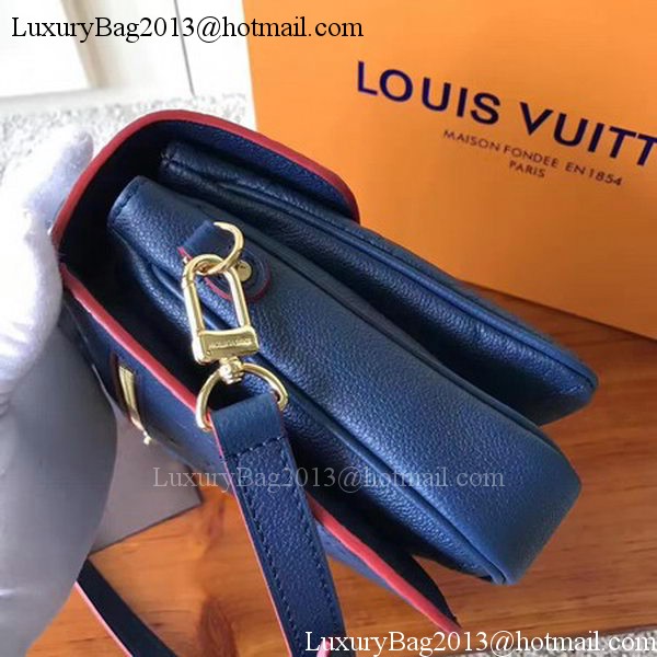 Louis Vuitton Monogram Empreinte POCHETTE METIS M41488 Blue