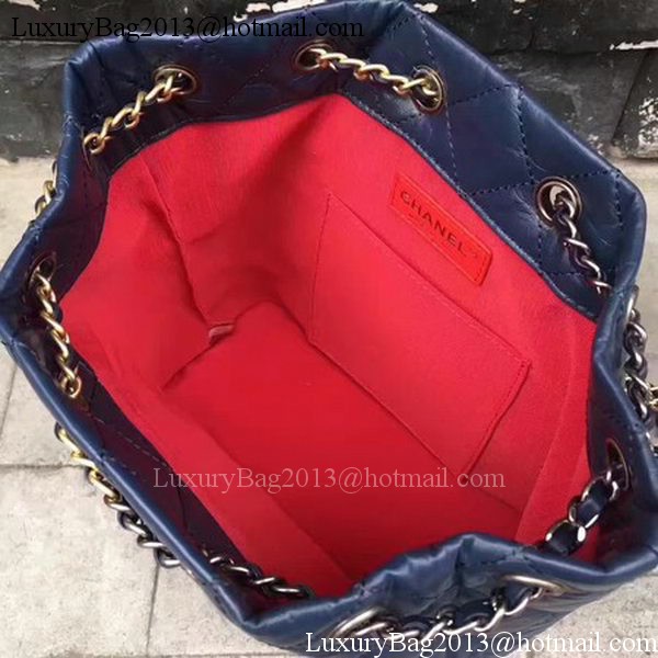 Chanel Hobo Bag Original Sheepskin Leather A92994 Blue